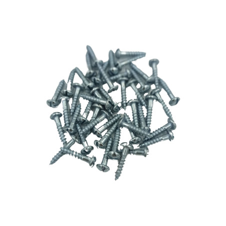Śruby do mechanizmu ze szczeliną niklowane Ø 4`0 x 20 mm