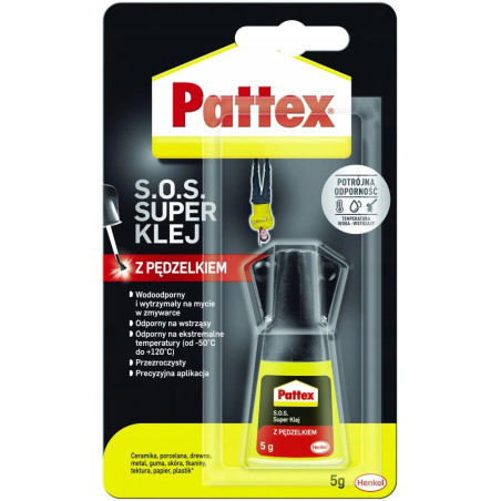 Pattex S.O.S. Super klej z pędzelkiem