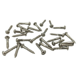 Śruby do mechanizmu ze szczeliną z dużym łbem  Ø  4`5 x 25 mm