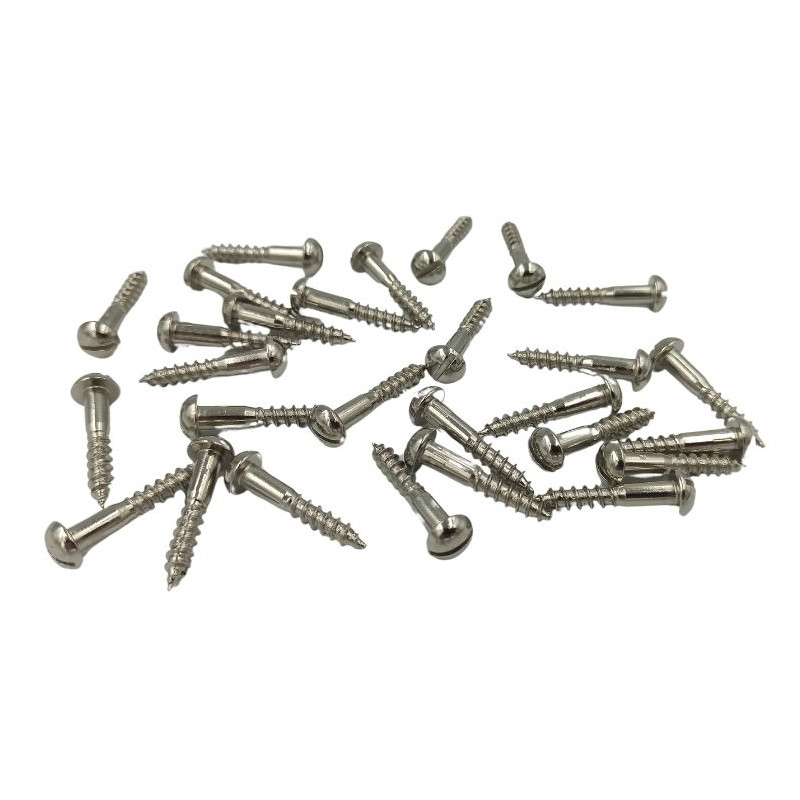 Śruby do mechanizmu ze szczeliną z dużym łbem Ø 4`5 x 25 mm Śruby do mechanizmu ze szczeliną z dużym łbem Ø 4`5 x 25 mm