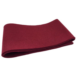 Filc ozdobny bordowy` gr. 1 x 200 x 100 mm