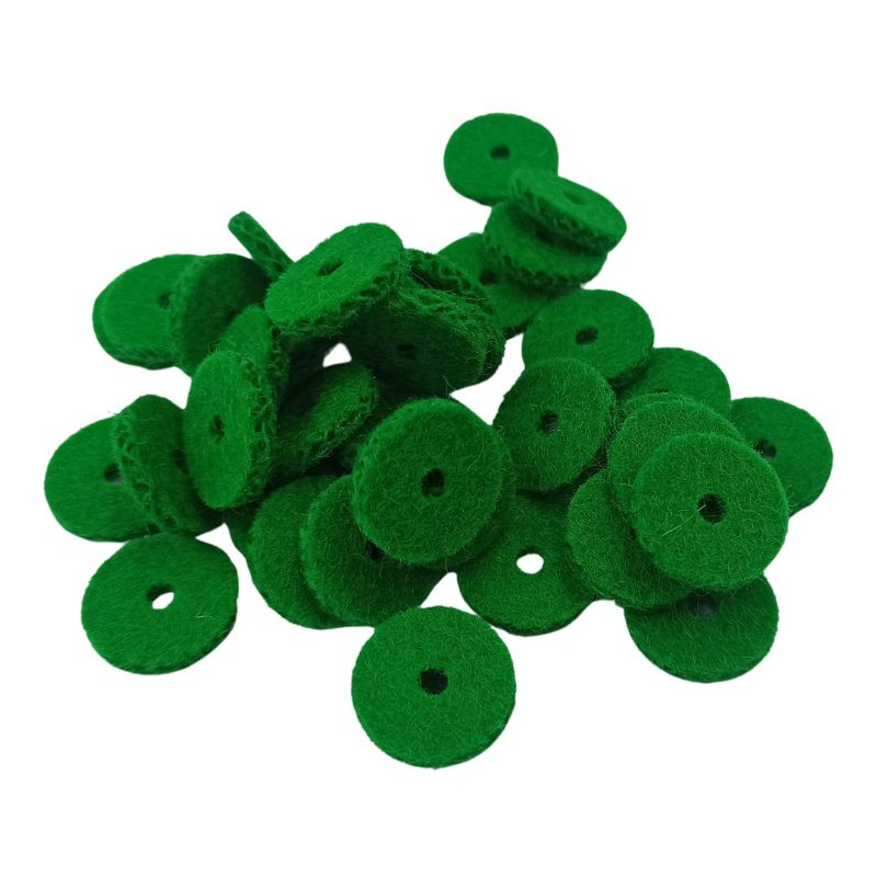 Krążki filcowe na sztyfty płaske Ø 20 x 3 mm Krążki filcowe na sztyfty płaske Ø 20 x 3 mm