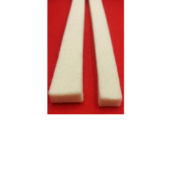 Filc tłumikowy wiolinowy bez podkładu` 480 x 25/17  9mm` Jakość B` gęstość 150