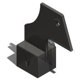 Szablon do sprawdzania kąta chwytnika fortepianowego