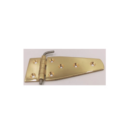 Zawias nakrywy fortepianowej` prosty kształt