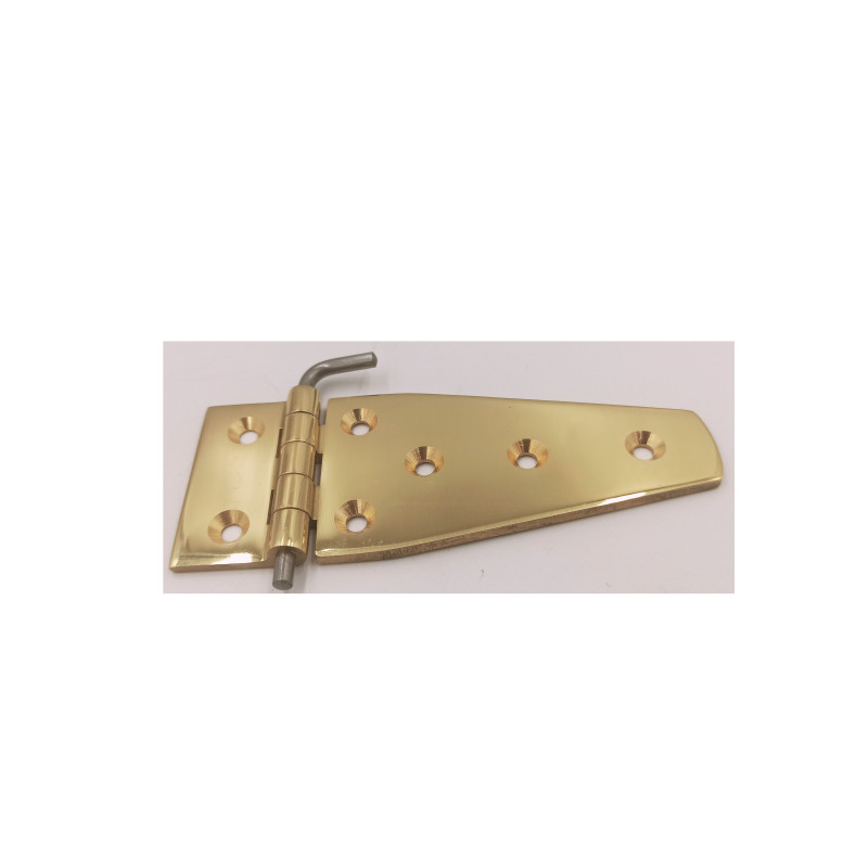 Zawias nakrywy fortepianowej` prosty kształt