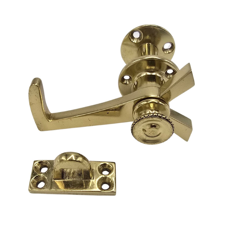 Zamek boczny nakrywy fortepianowej bez uchwytu  dł. 55 mm