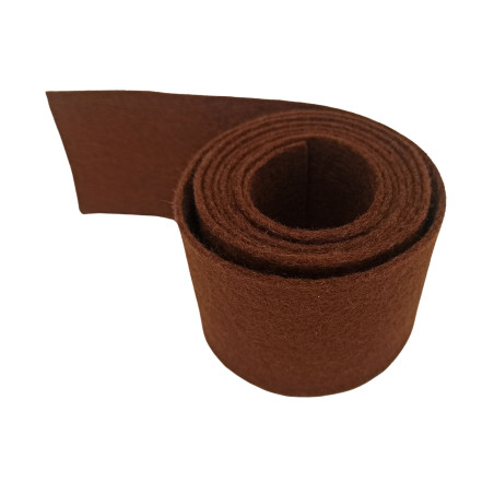 Filc listwy ruchomej młotków brązowy, 1 x 50 x 1300 mm