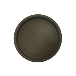 Podstawek pod rolki pianinowe, brązowy z filcem Ø 60mm