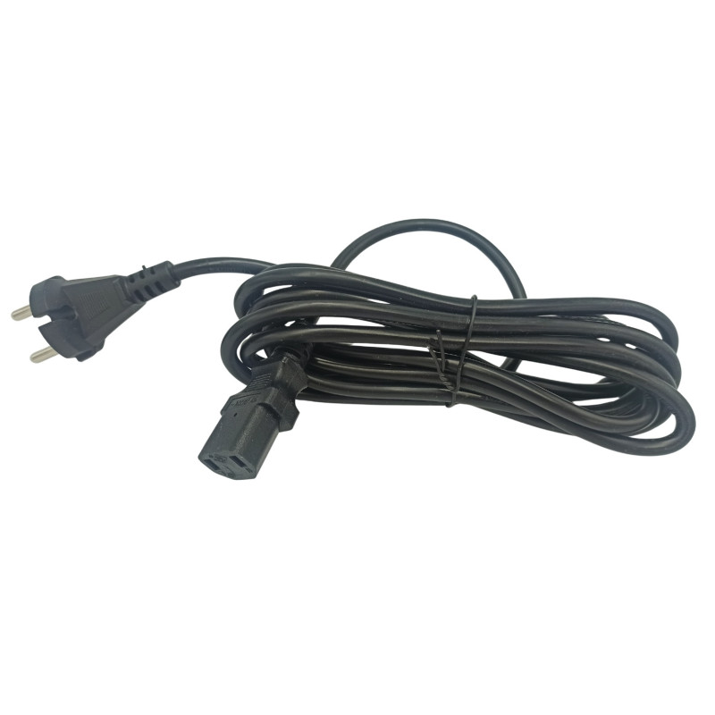 Kabel sieciowy do systemu PLS, czarny, oryginalny, 3 m