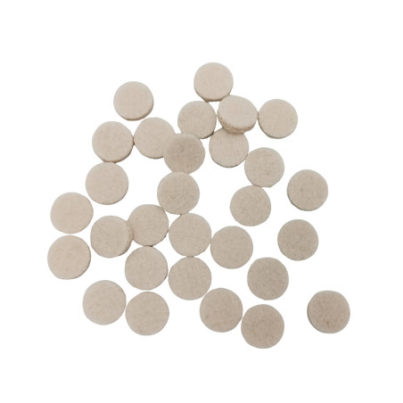 Filc wałeczka wyzwalacza gr. 3mm Ø 11 mm, białe krążki