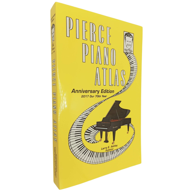 Pierce Piano Atlas z numerami pianin- wersja angielska` 448 str. nowe wydanie