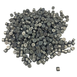 Ołów  Ø 6 x 4 mm, 100 sztuk. Waga  1,17g/szt.