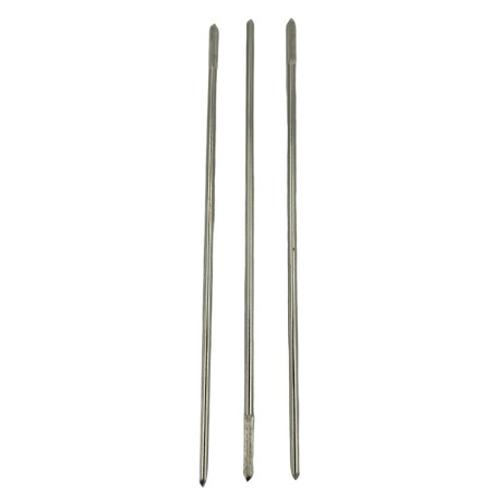 Pręt dźwigni tłumikowej Ø 2,20 x 110 mm, niklowany, 100 szt.