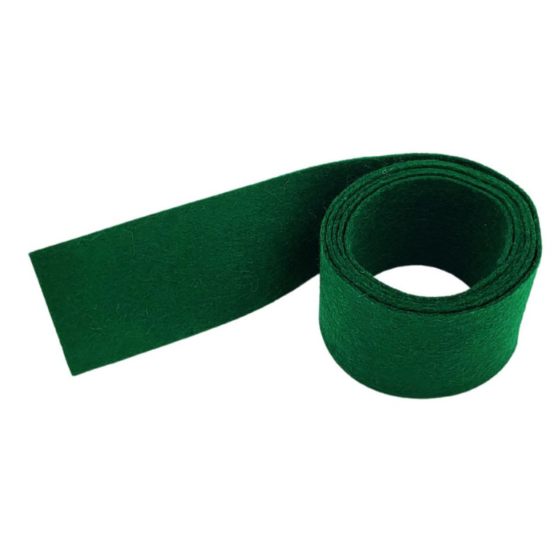 Filc listwy ruchomej młotków` ciemno zielony` 1300 x 50 x 1 mm Filc listwy ruchomej młotków` ciemno zielony` 1300 x 50 x 1 mm