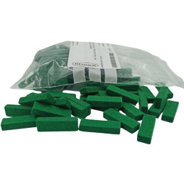 Filc chwytnika pianinowego, 5,7mm, zielony, cięty