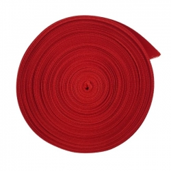 Taśma na przeplotki, czerwona szer. 20 mm, 20 mb