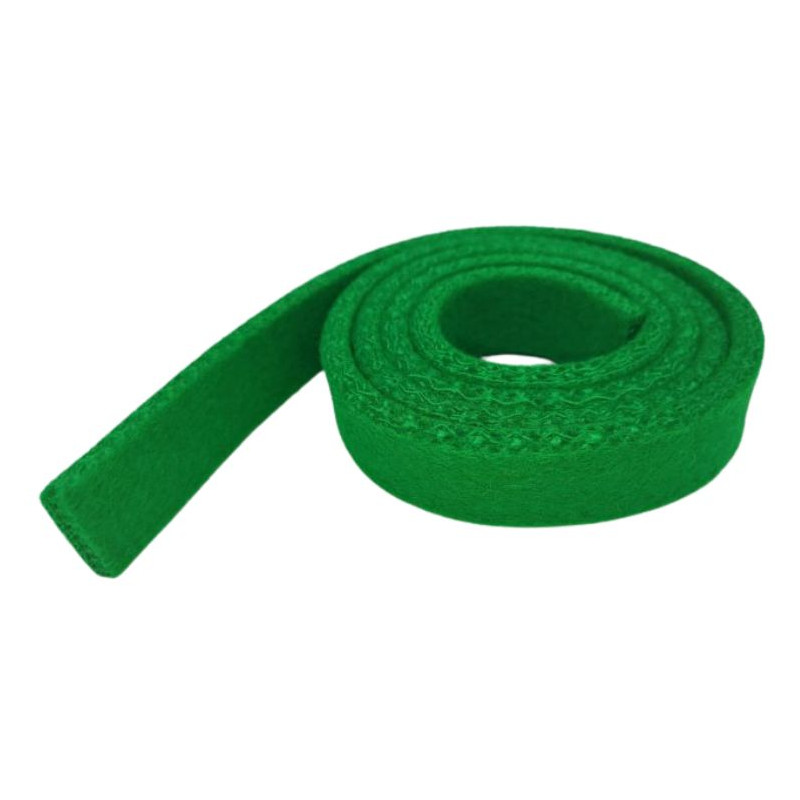 Filc tkany na ramiak tylny gr. 7 x 30 x 1300 mm, zielony Filc tkany na ramiak tylny gr. 7 x 30 x 1300 mm, zielony