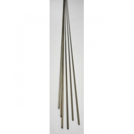 Drut ośkowy (mosiężny bielony) Ø 1,375 x 600 mm
